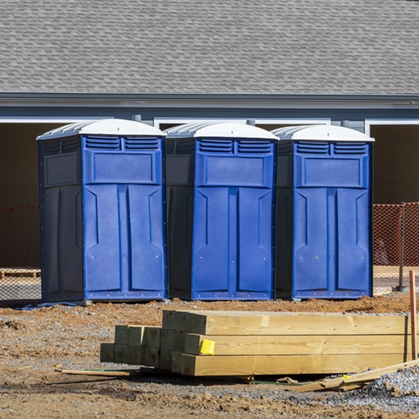 are there any restrictions on what items can be disposed of in the portable restrooms in San Carlos II Texas